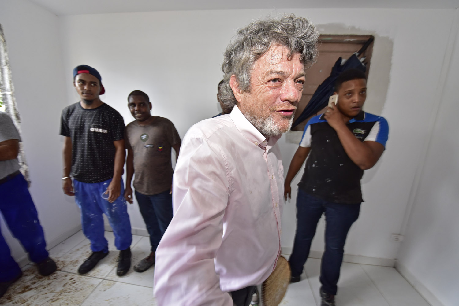 Le Port : Jean-Louis Borloo visite les zones urbaines prioritaires