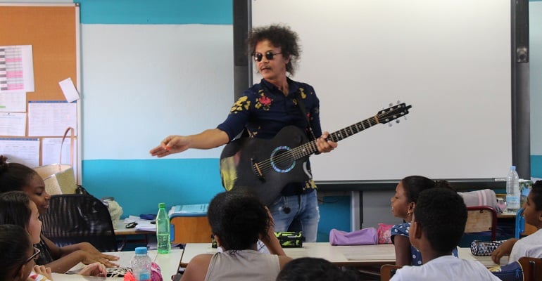 Les mascottes prévention santé au sein des écoles de Saint-Paul