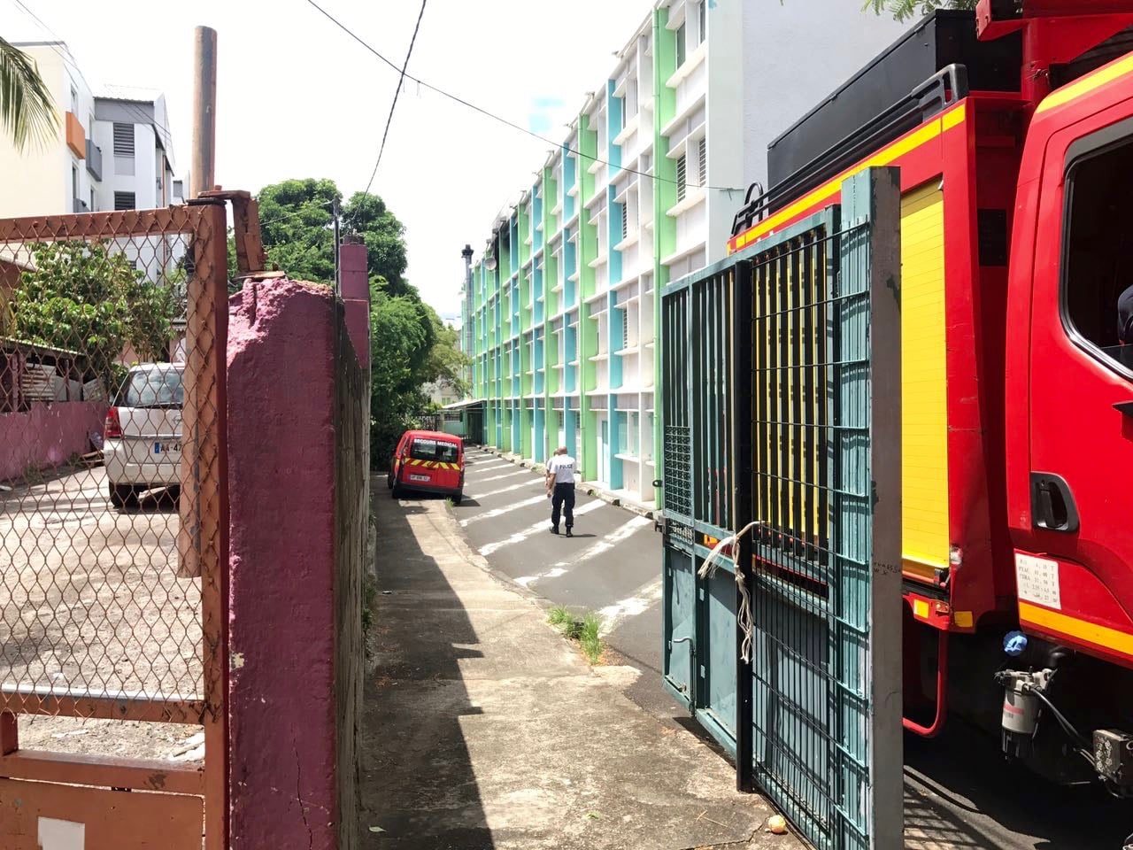 St-Denis: Un incendie à l'école Bouvet