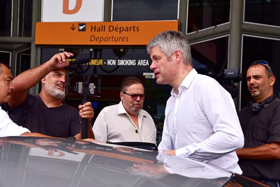 Laurent Wauquiez à La Réunion : Retour en images