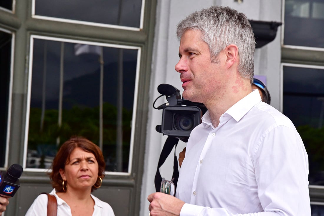 Laurent Wauquiez à La Réunion : Retour en images