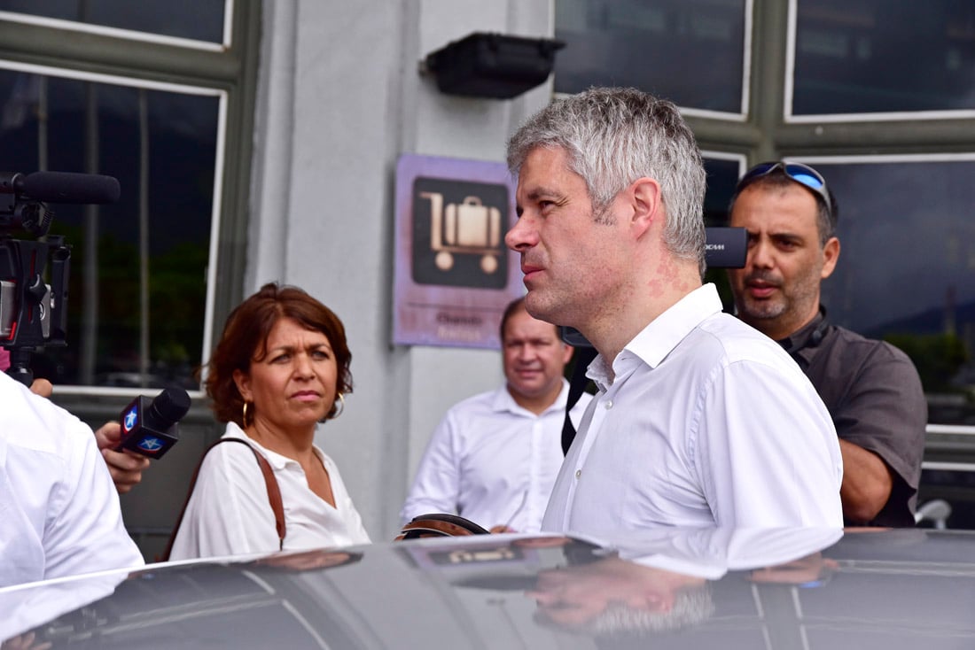 Laurent Wauquiez à La Réunion : Retour en images