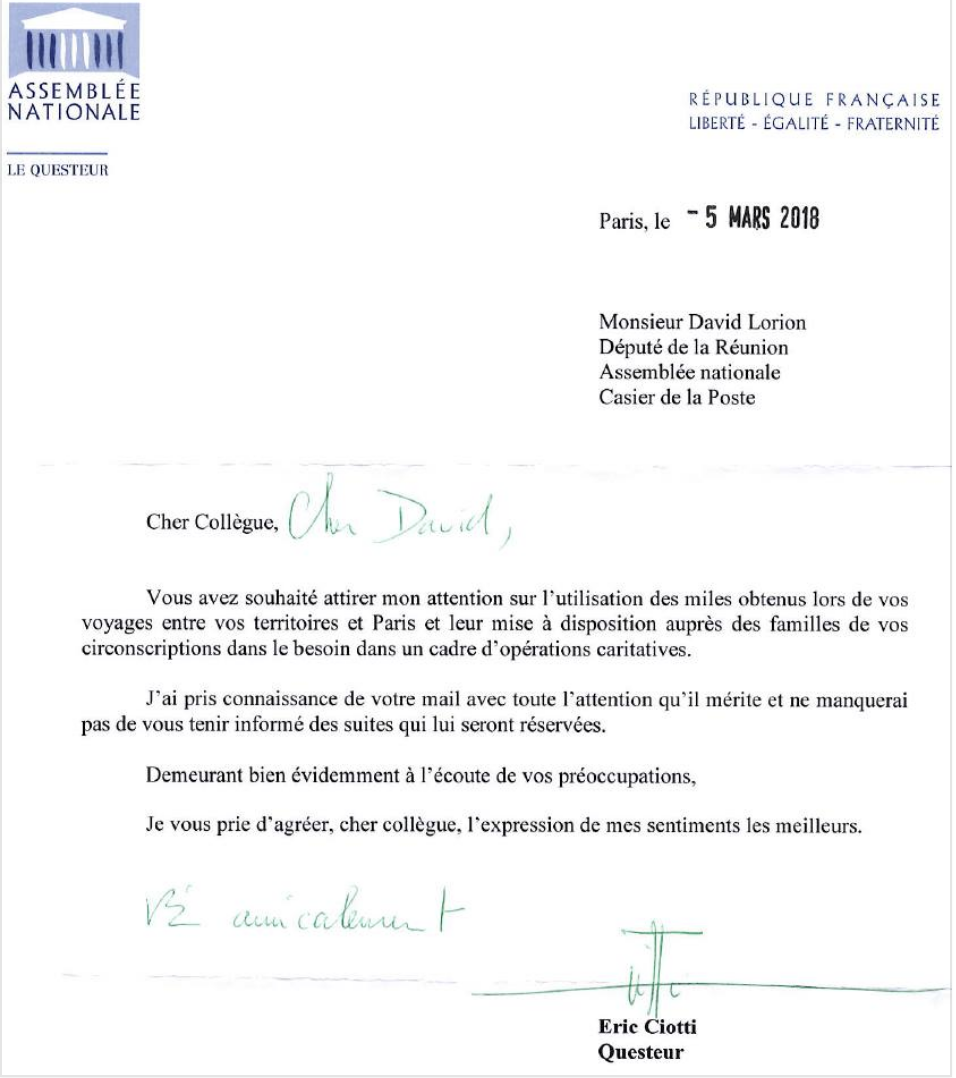 Le beau geste de David Lorion en faveur des familles en difficultés