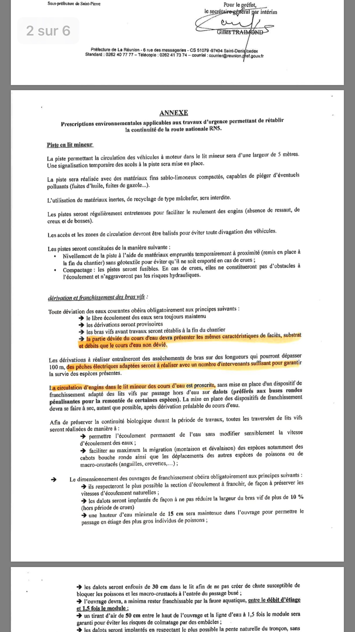 Route de Cilaos : Quand la préfecture et le procureur jouent les faux cul