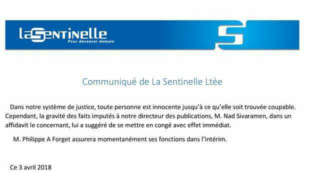Maurice : Le rédacteur en chef de L'Express contraint à démissionner suite à une affaire de moeurs
