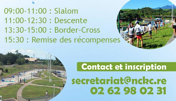 Le Niagara Canoë Kayak Club organise son 1er combiné Slalom/Descente suivi d'une épreuve de Kayak Cross