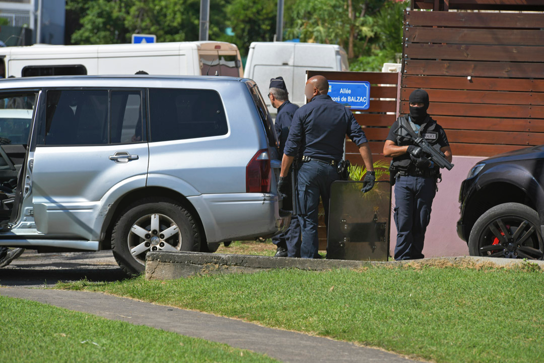 Grosse opération de police au Chaudron: Deux interpellations et des perquisitions