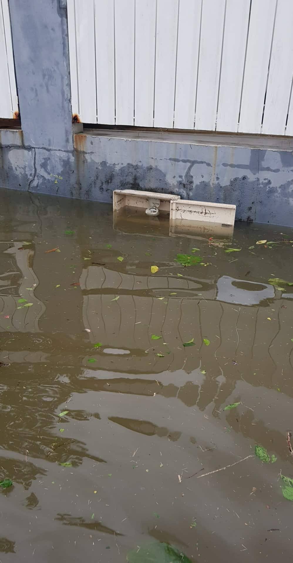 La Marine (Ste-Suzanne) inondée: