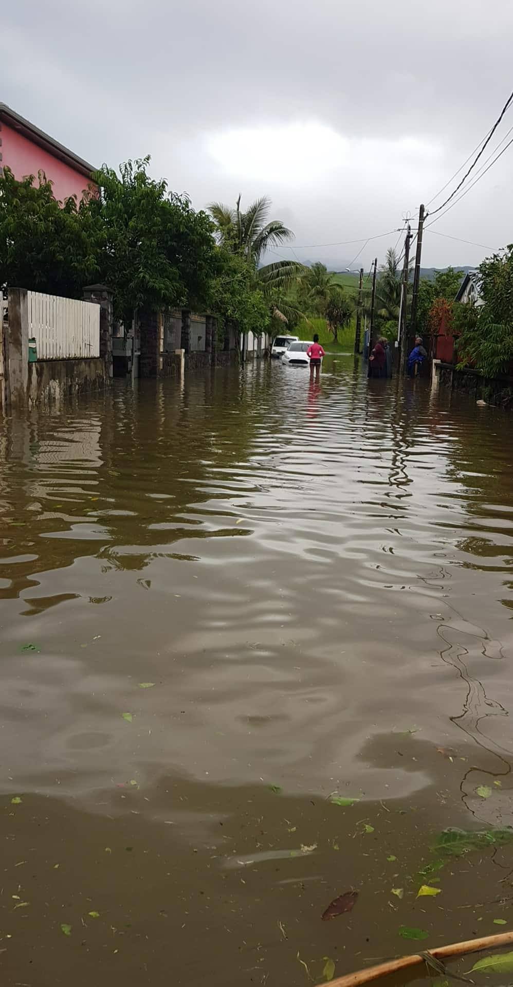 La Marine (Ste-Suzanne) inondée: