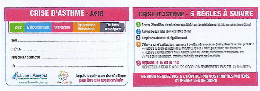 L’asthme: une maladie à prendre au sérieux !