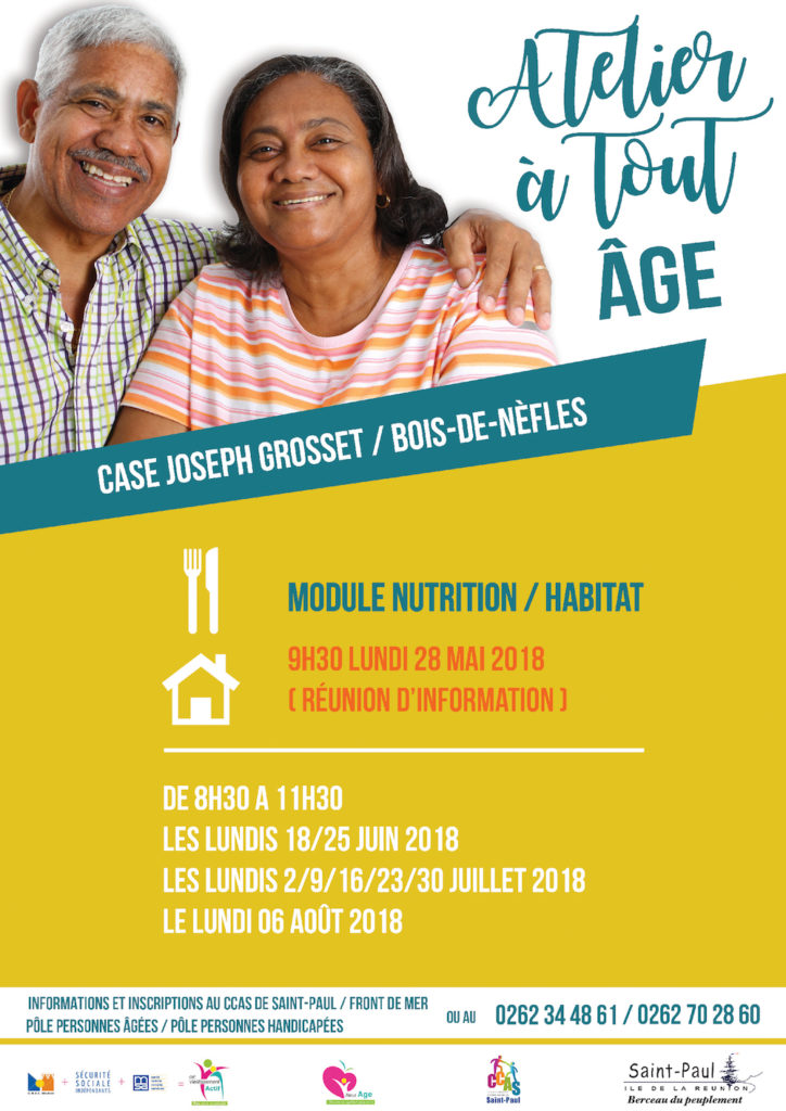 Participez aux ateliers « Atout âge » !