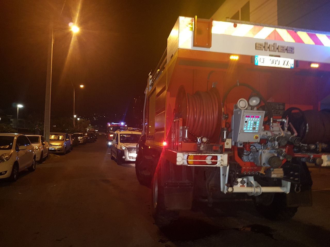 Un appartement prend feu dans le Bas de la Rivière