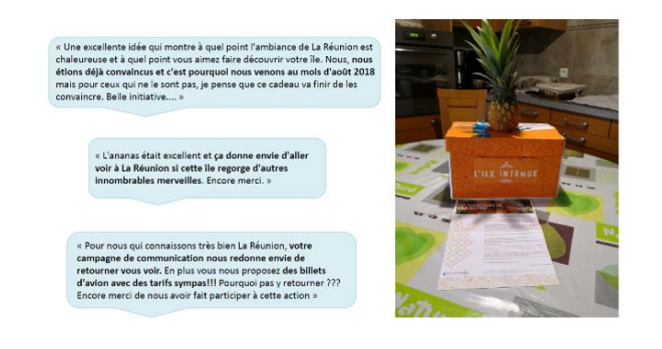 Des ananas Victoria dans les boîtes aux lettres métropolitaines