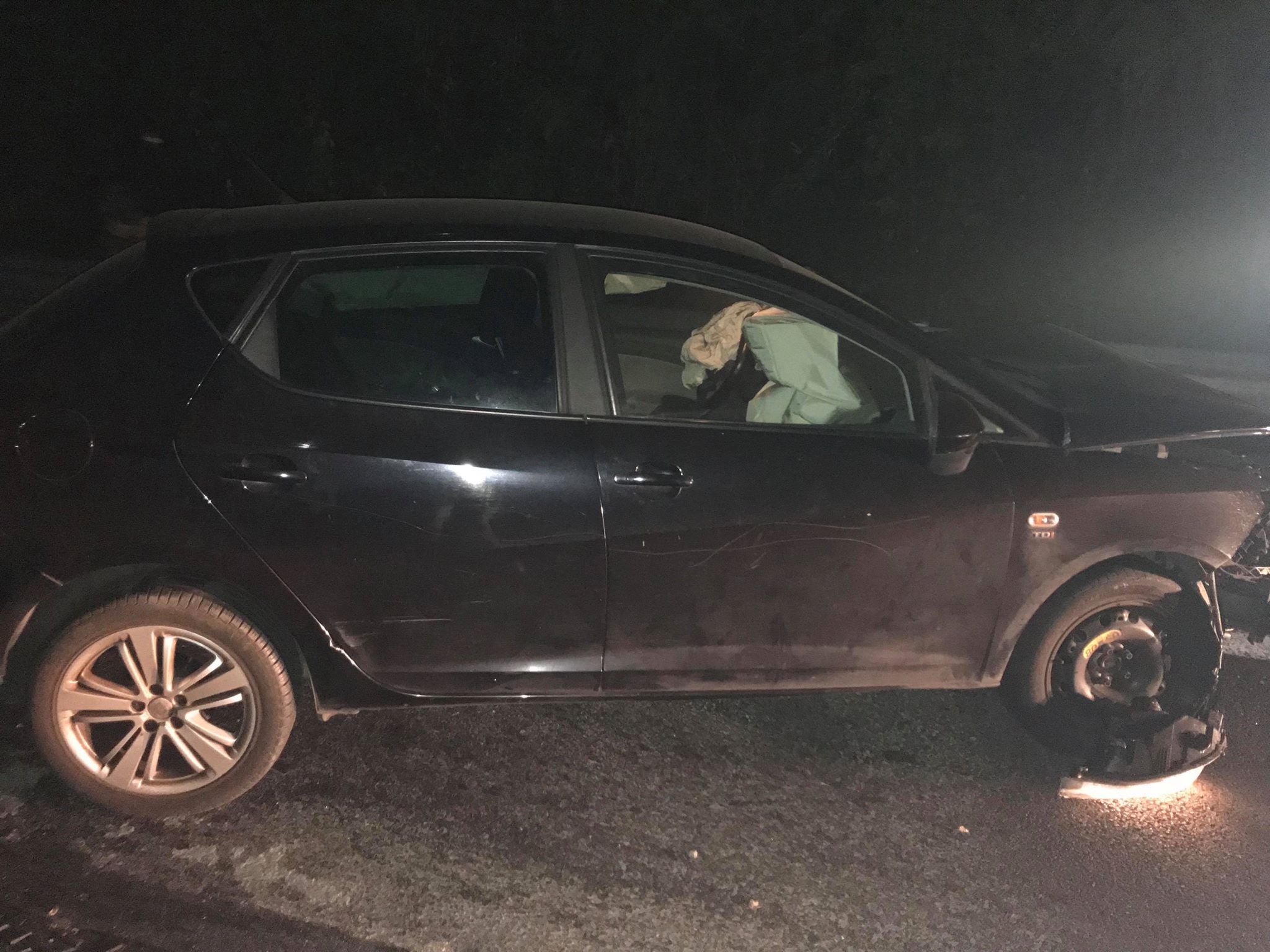 Suite à une dispute, la conductrice tire le frein à main sur la 4 voies: une blessée grave