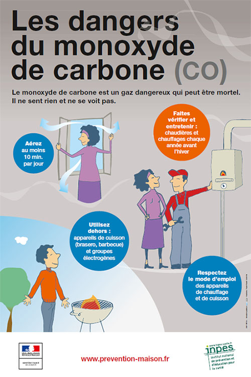 Monoxyde de carbone : Attention aux risques d’intoxication pendant l’hiver austral