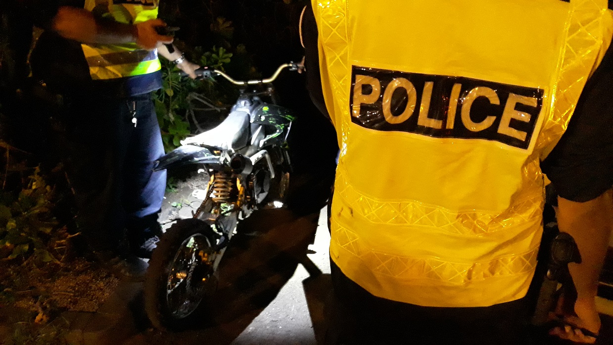 Opération de contrôle de police nocturne à St-Denis: Une voiture flashée à 157 km/h