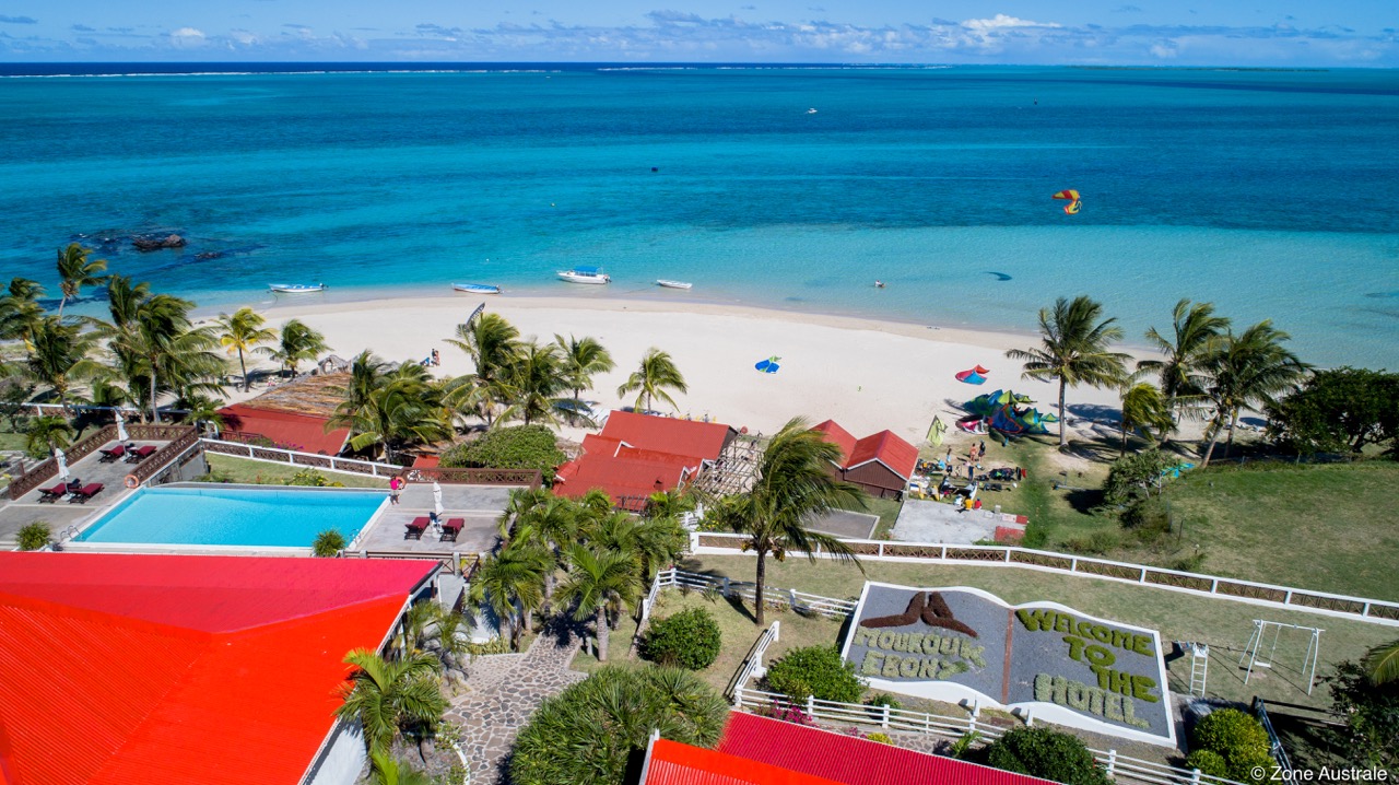 Rodrigues fait la fête au kite surf