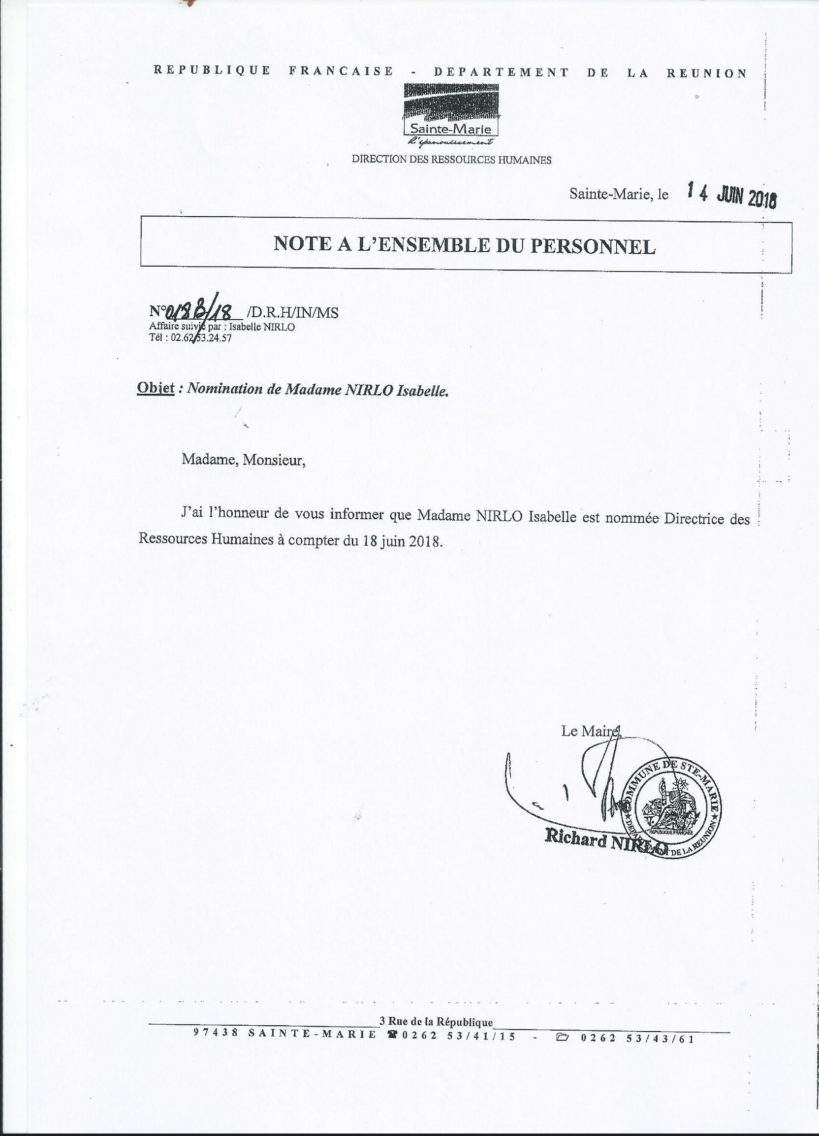 Ste-Marie: Quand Richard Nirlo fait des cadeaux à sa famille et à leurs proches