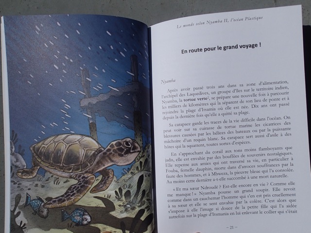 Journée des tortues marines: Patricia Tella présentera le tome 2 du Monde selon Nyamba