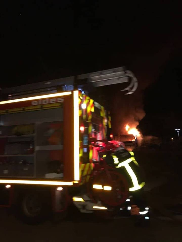 Deux bus incendiés à Ste-Clotilde: un rapport avec la fête de l'après-match ?