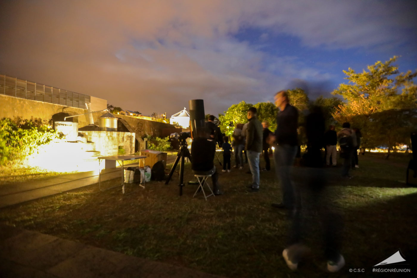 Retour en images : Soirée astronomie à Stella Matutina