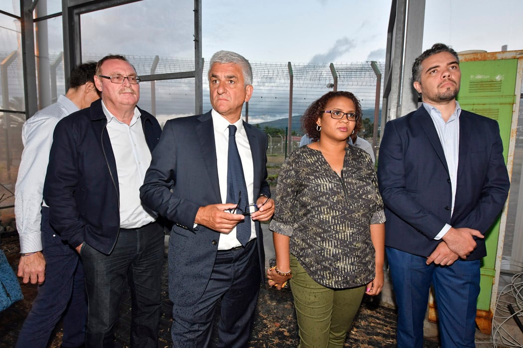 Déplacement mouvementé pour Hervé Morin hier après-midi