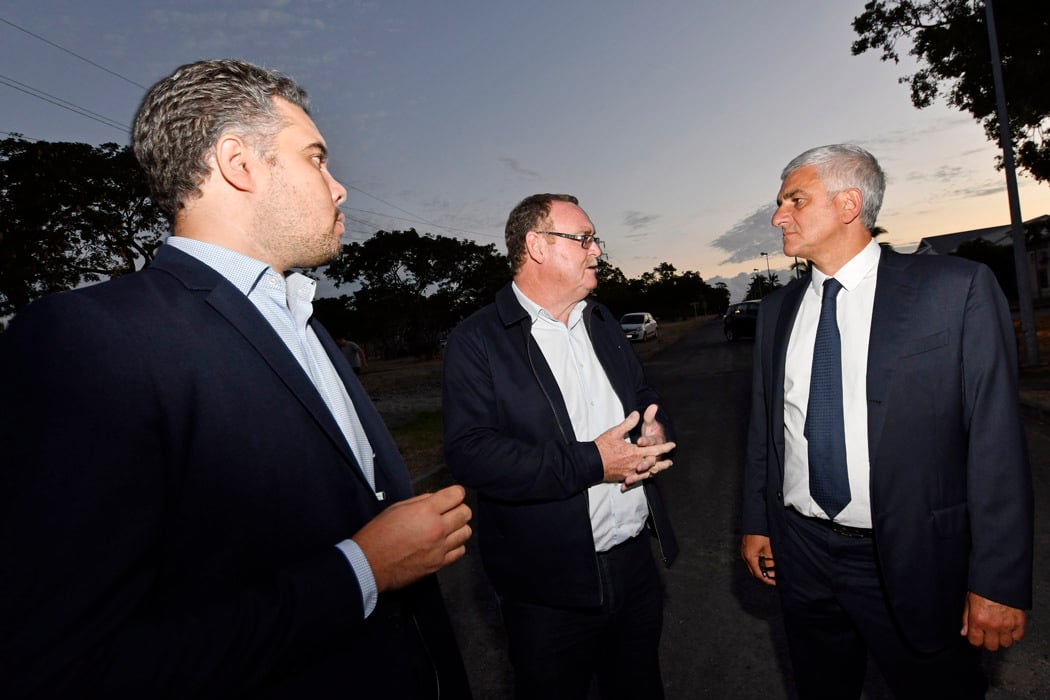 Déplacement mouvementé pour Hervé Morin hier après-midi