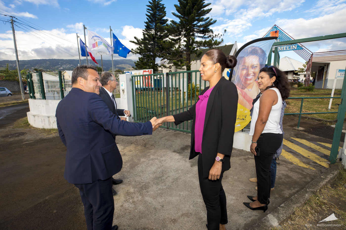 Rentrée scolaire 2018/2019 - Visite du Lycée Isnelle Amelin