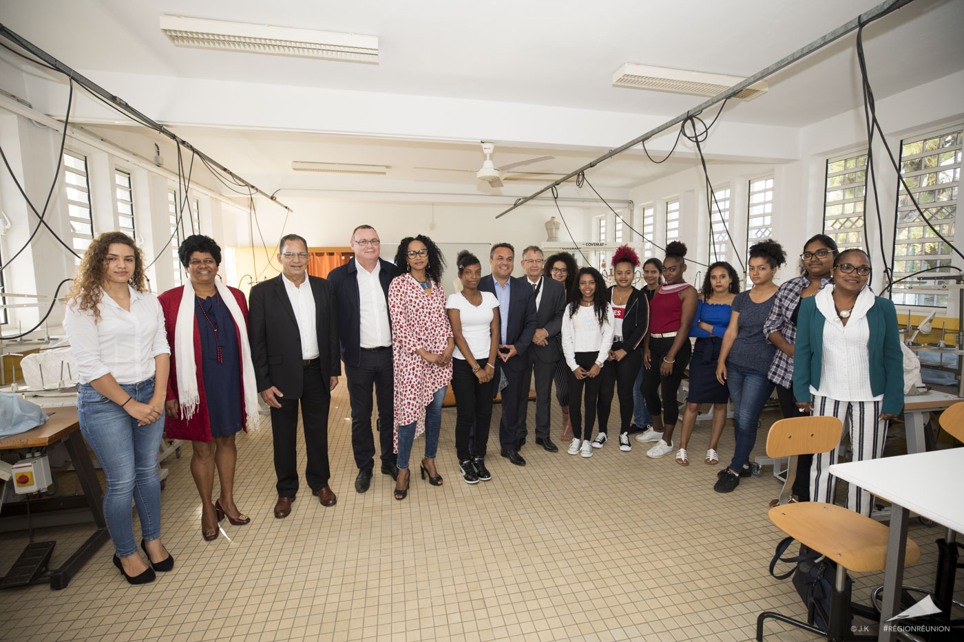 Rentrée scolaire 2018/2019 - Visite du Lycée Isnelle Amelin