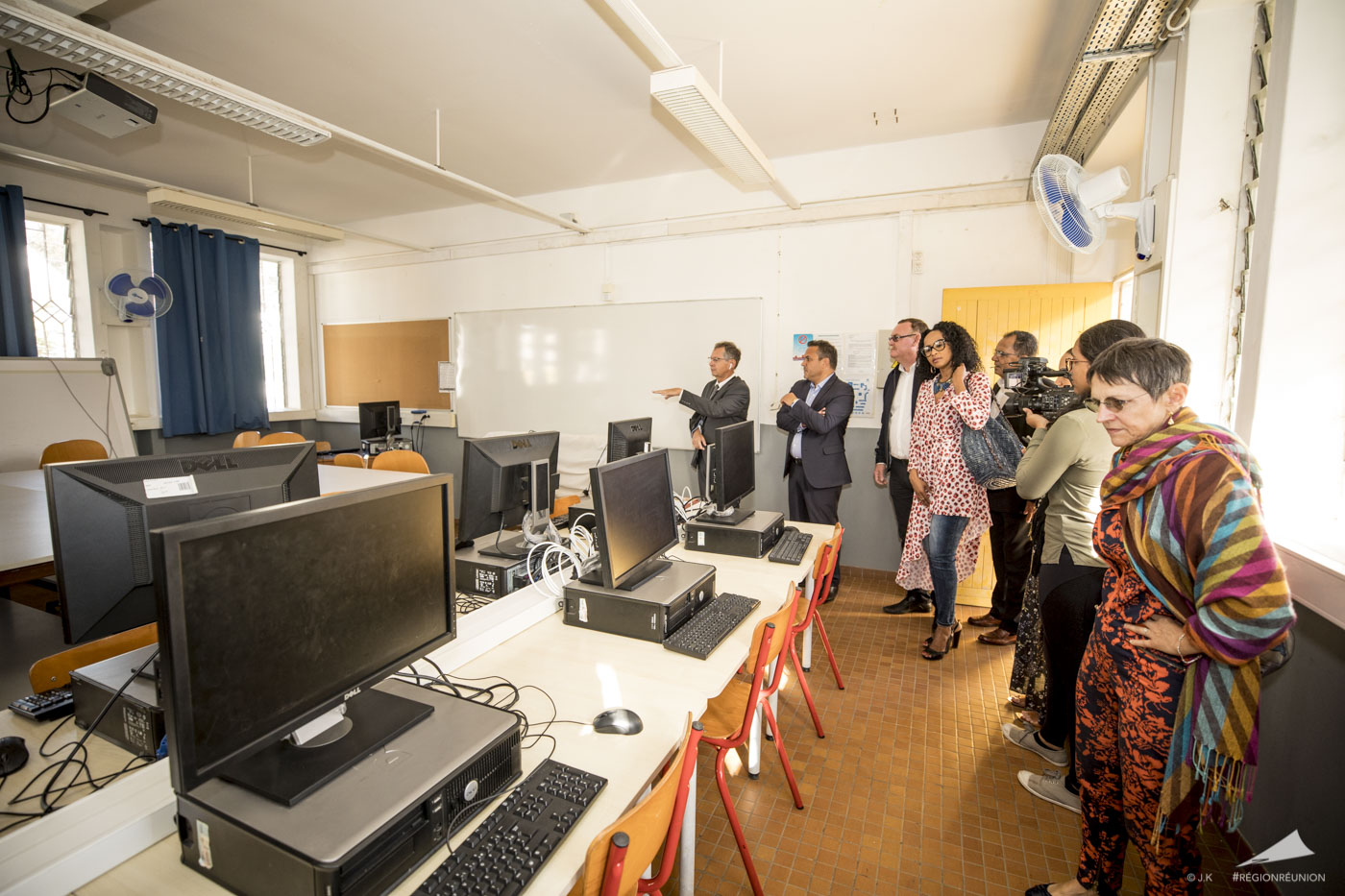 Rentrée scolaire 2018/2019 - Visite du Lycée Isnelle Amelin