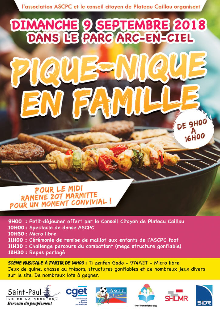 Ramenez vos marmites pour le pique-nique familial à Plateau Caillou