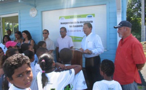 Ste-Marie : La déchetterie des Gaspards inaugurée