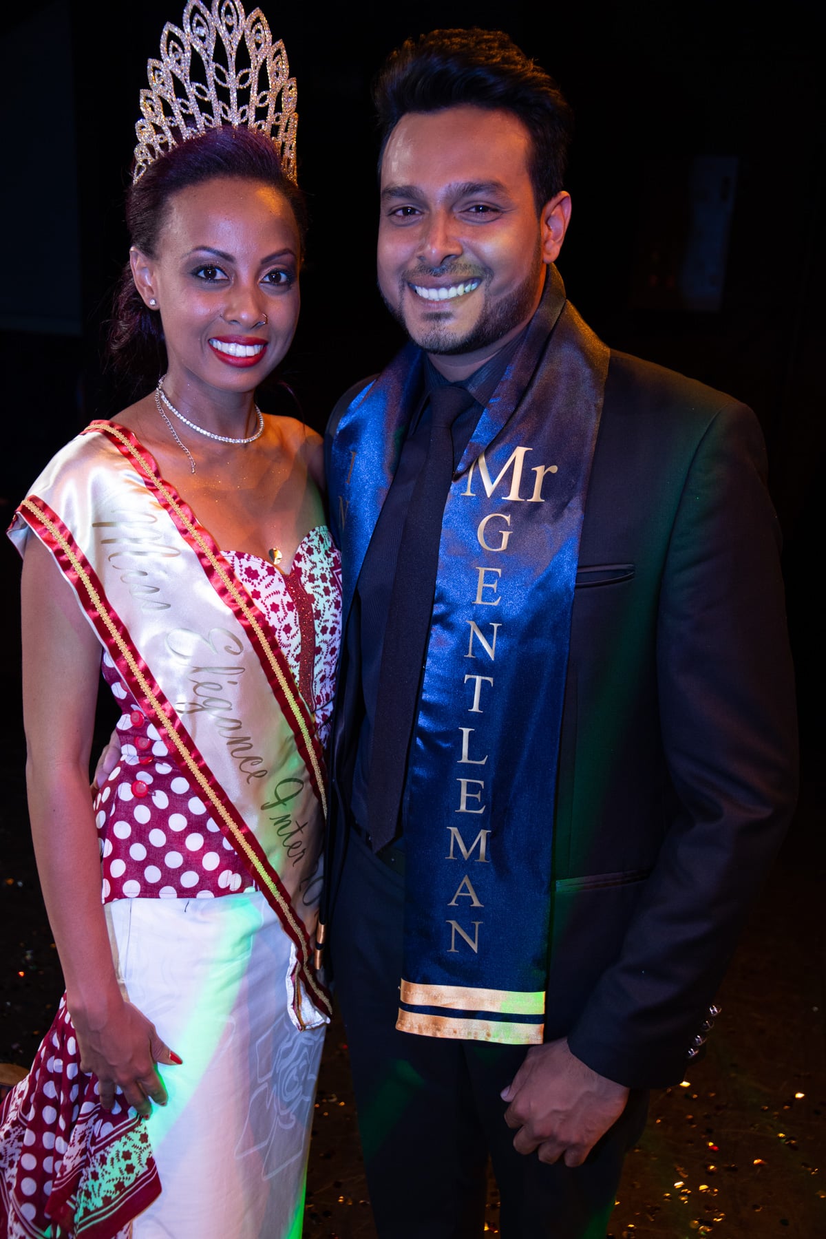 Kelly Labbé et Jevinen Pachee nouveaux Miss Elégance Inter & Gentleman ...