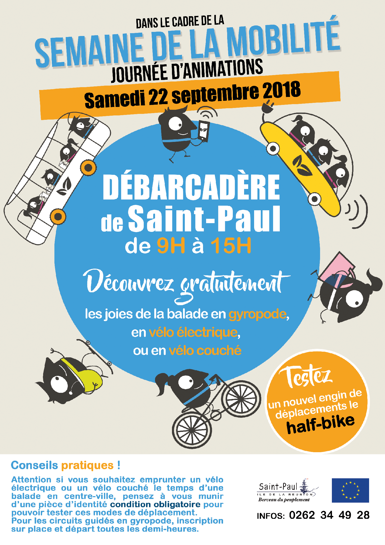 Semaine de la mobilité : optez pour les modes de déplacements doux ce samedi 22 septembre !