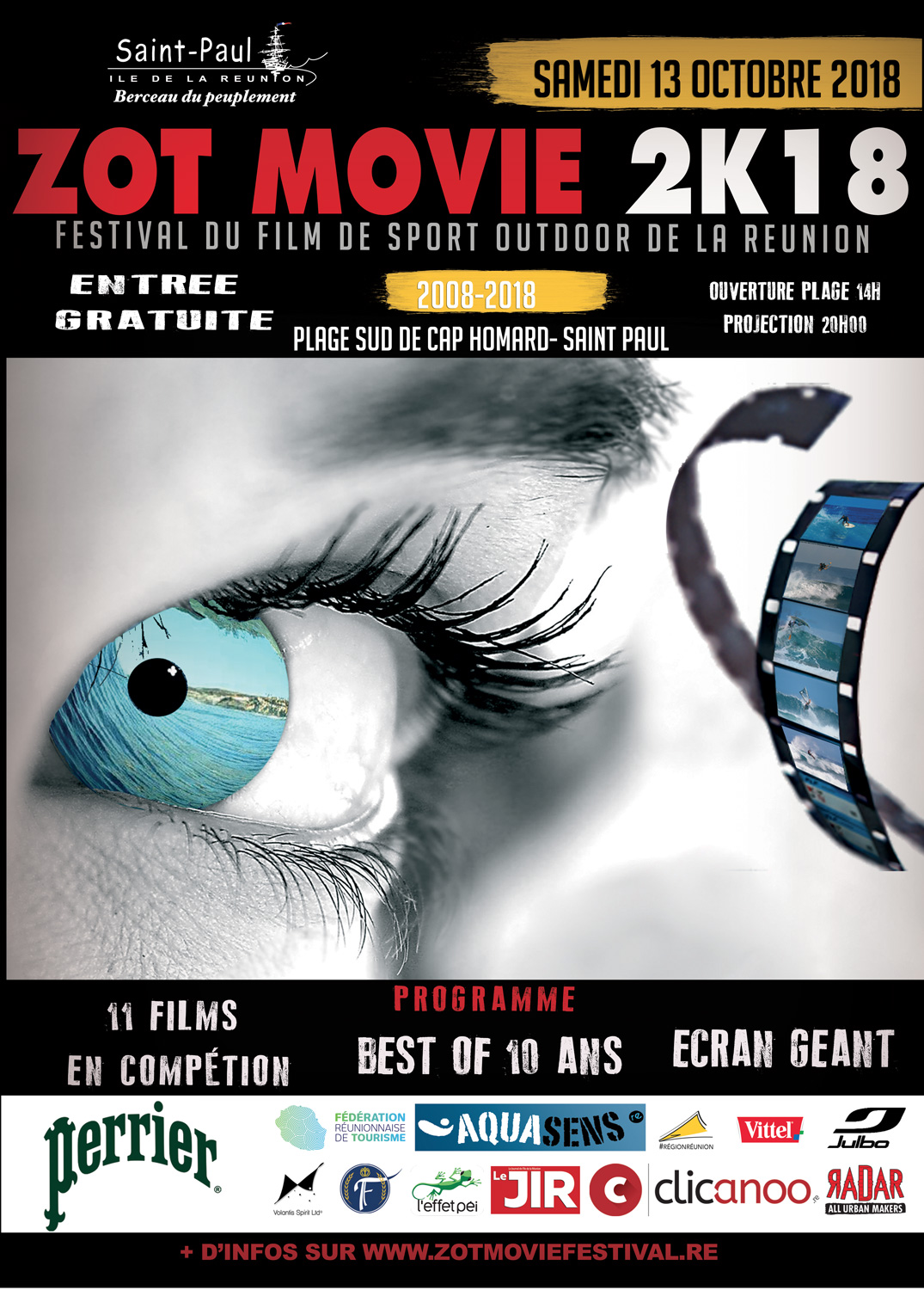 Dernière séance du Zot Movie Festival à Cap Homard