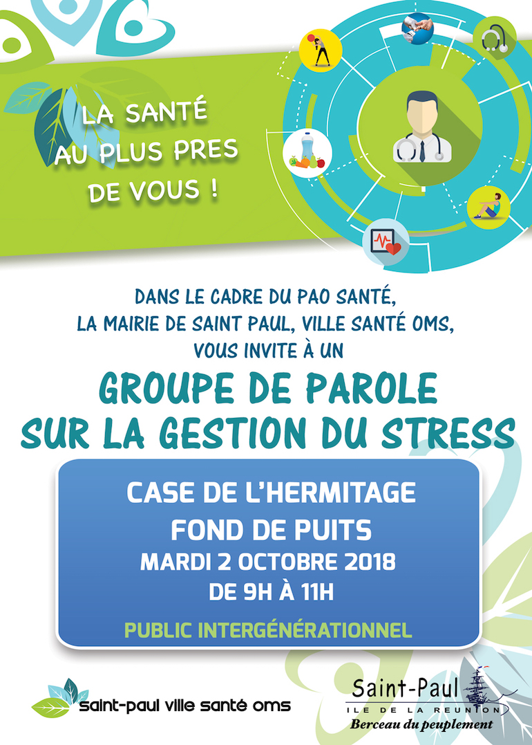 Un groupe de parole pour gérer son stress