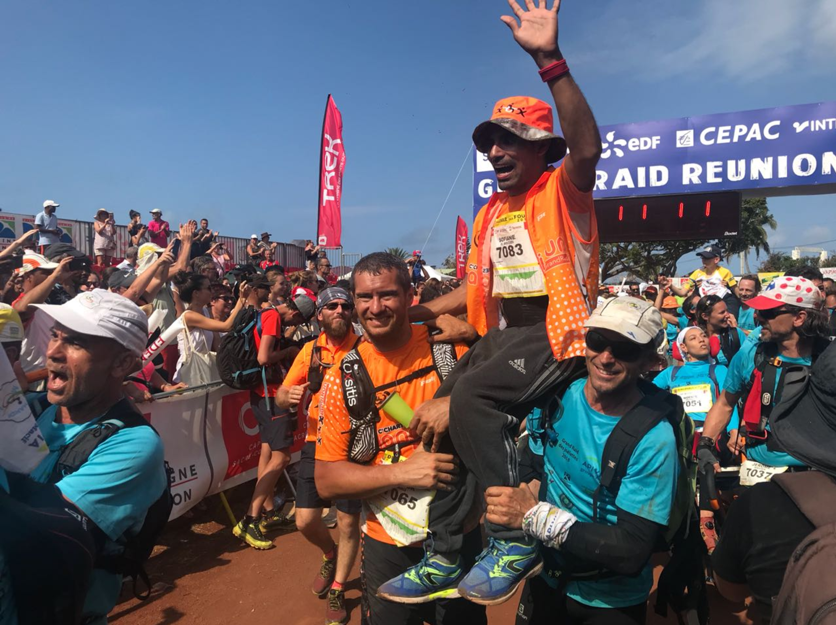 ?? Grand Raid: Jean Yves Baron est le dernier fou à franchir la ligne