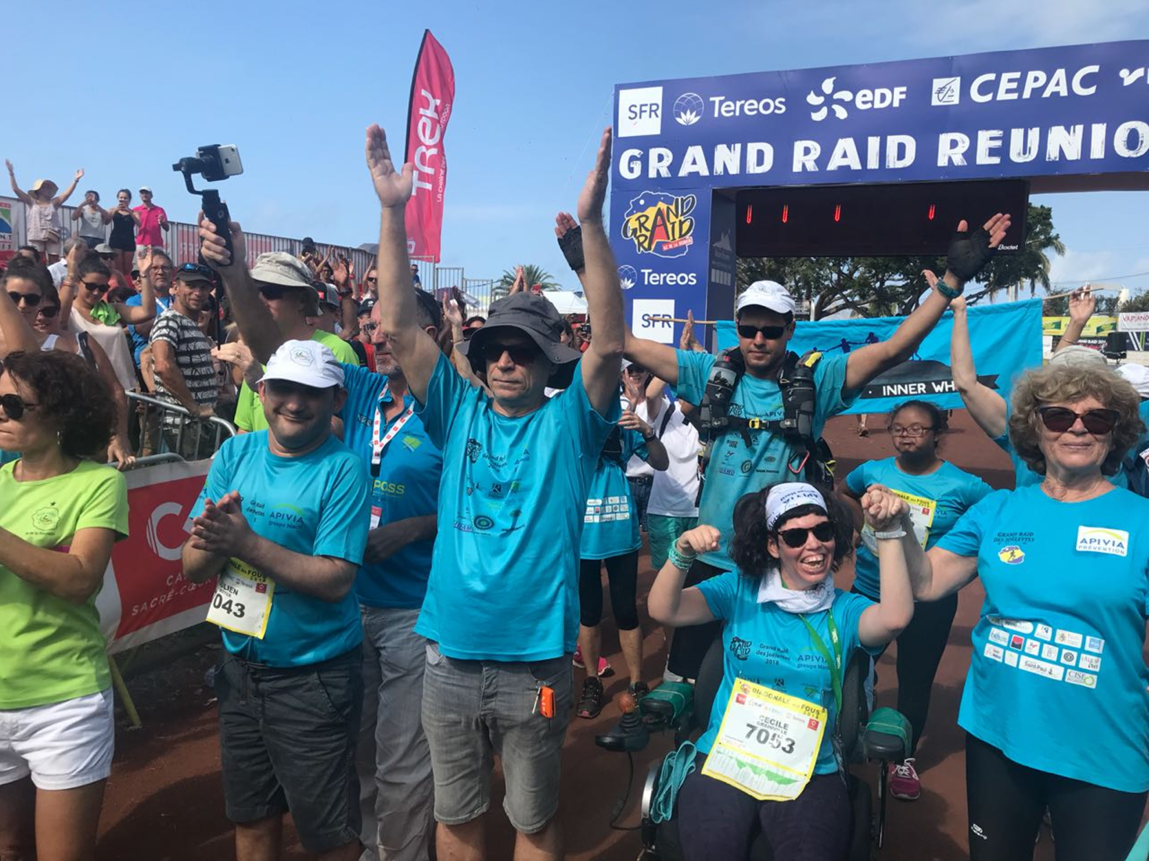 ?? Grand Raid: Jean Yves Baron est le dernier fou à franchir la ligne