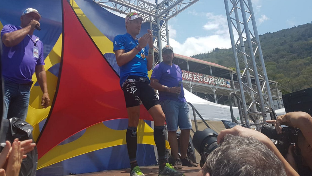 ?? David Hauss vainqueur du Trail de Bourbon 2018