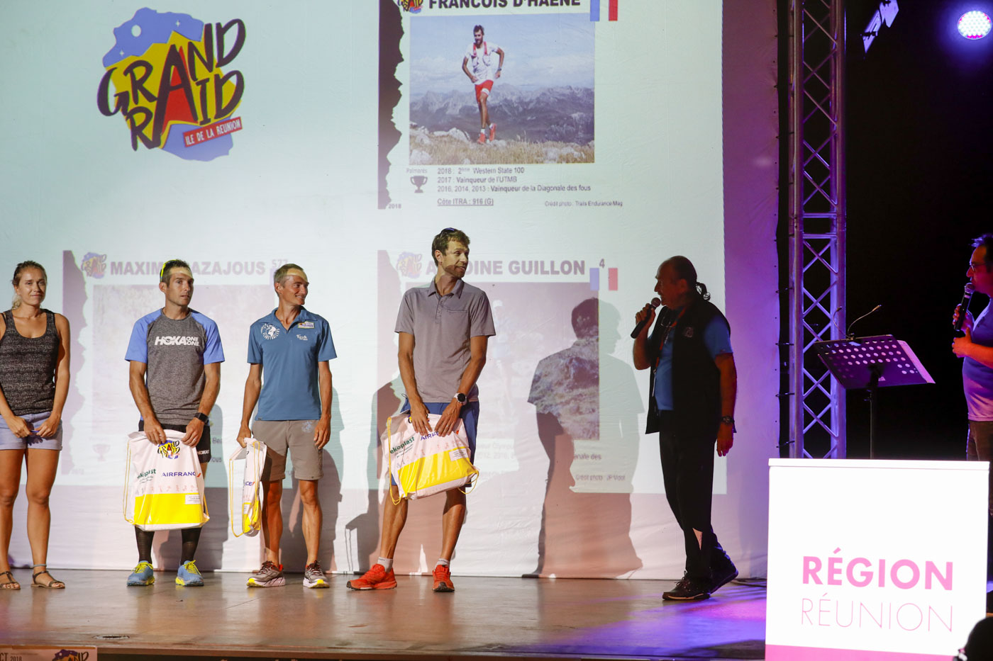 Grand Raid 2018, la Région dans la course.