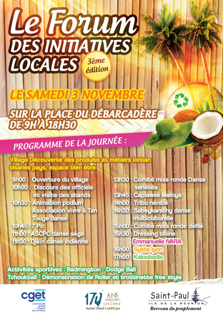 Rendez-vous à la 3ème édition du Forum des Initiatives locales