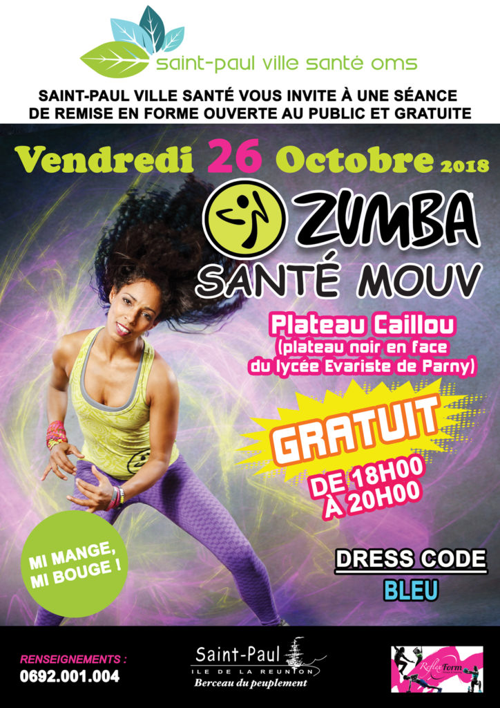 Prêts pour la Zumba Santé Mouv’ ce vendredi 26 octobre ?