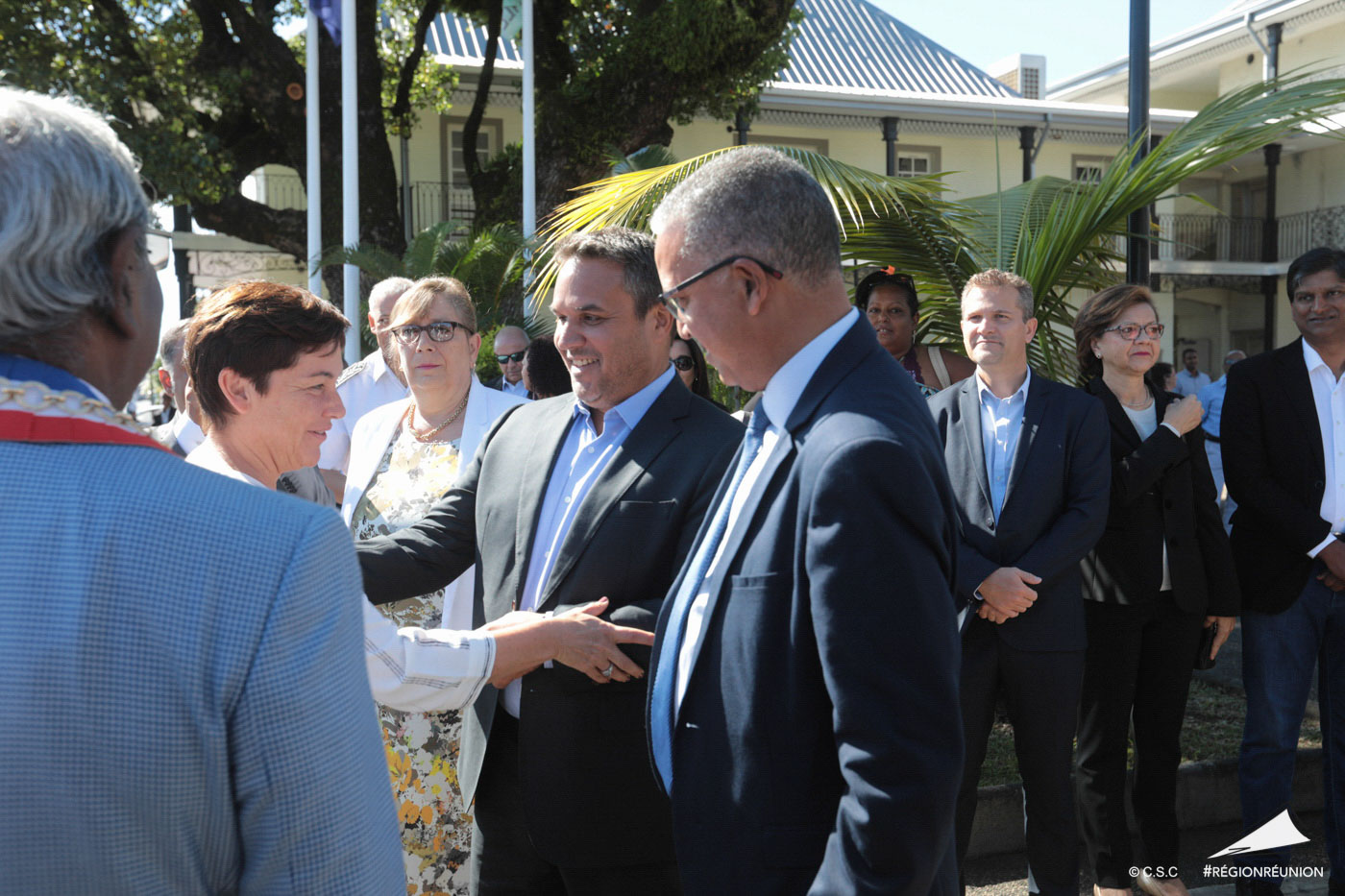Annick Girardin, Ministre des Outre-Mer en visite à l’île de la Réunion