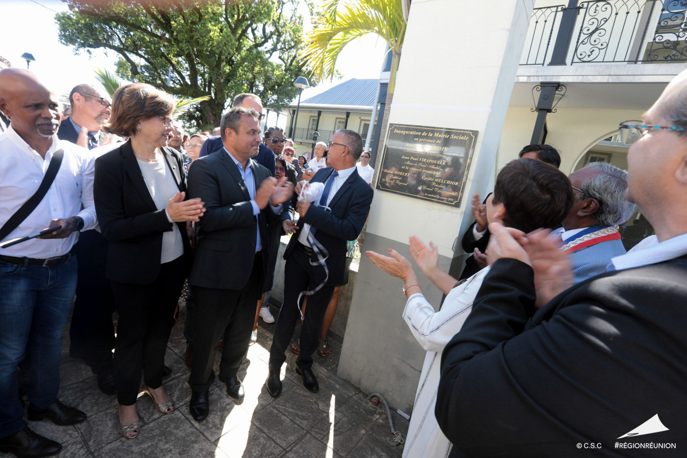 Annick Girardin, Ministre des Outre-Mer en visite à l’île de la Réunion