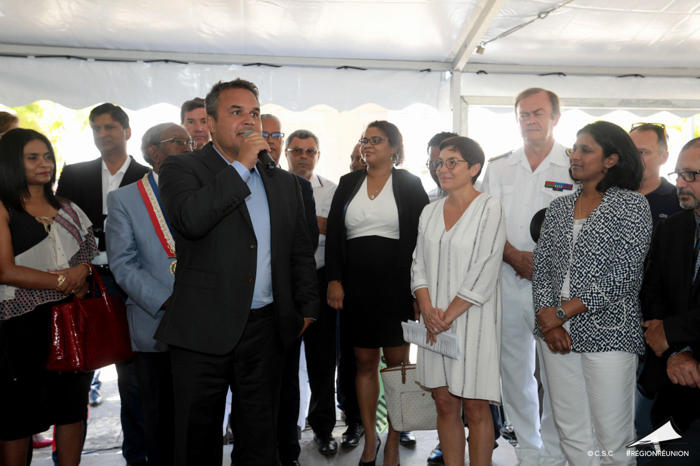 Annick Girardin, Ministre des Outre-Mer en visite à l’île de la Réunion