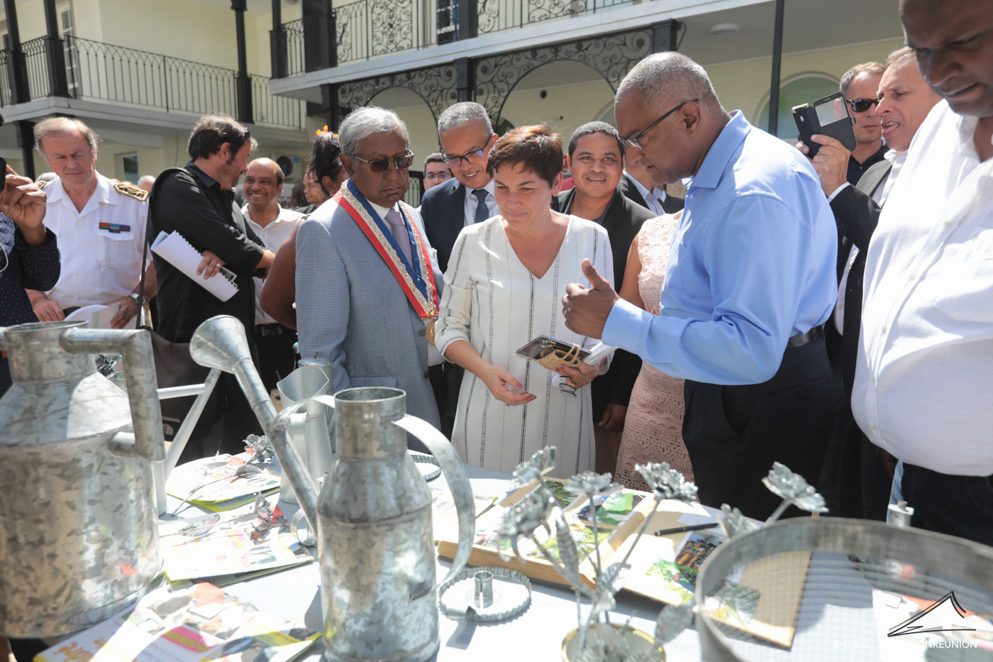 Annick Girardin, Ministre des Outre-Mer en visite à l’île de la Réunion