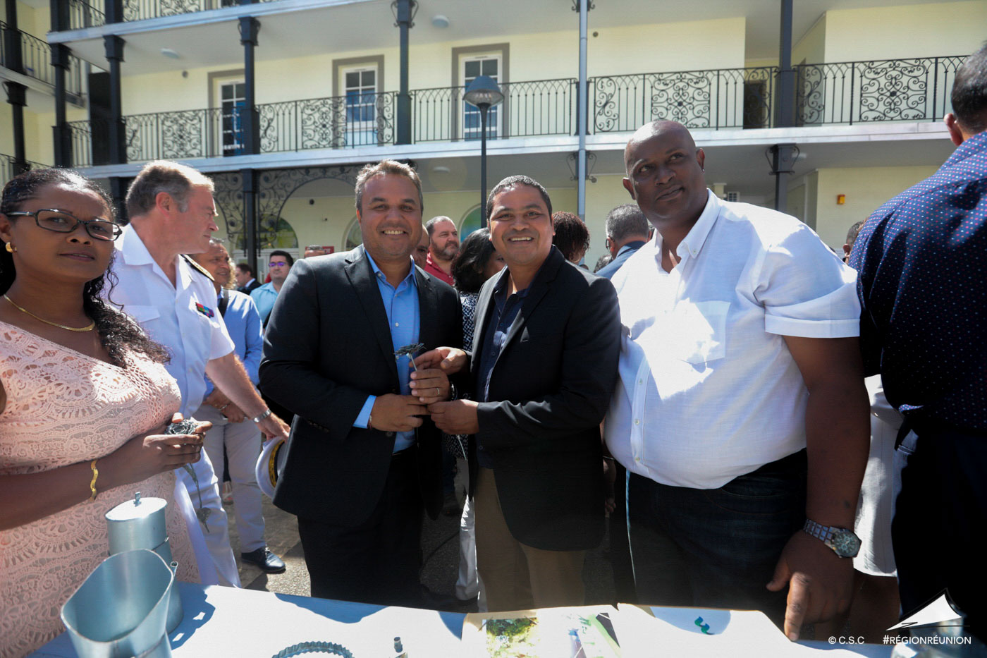 Annick Girardin, Ministre des Outre-Mer en visite à l’île de la Réunion