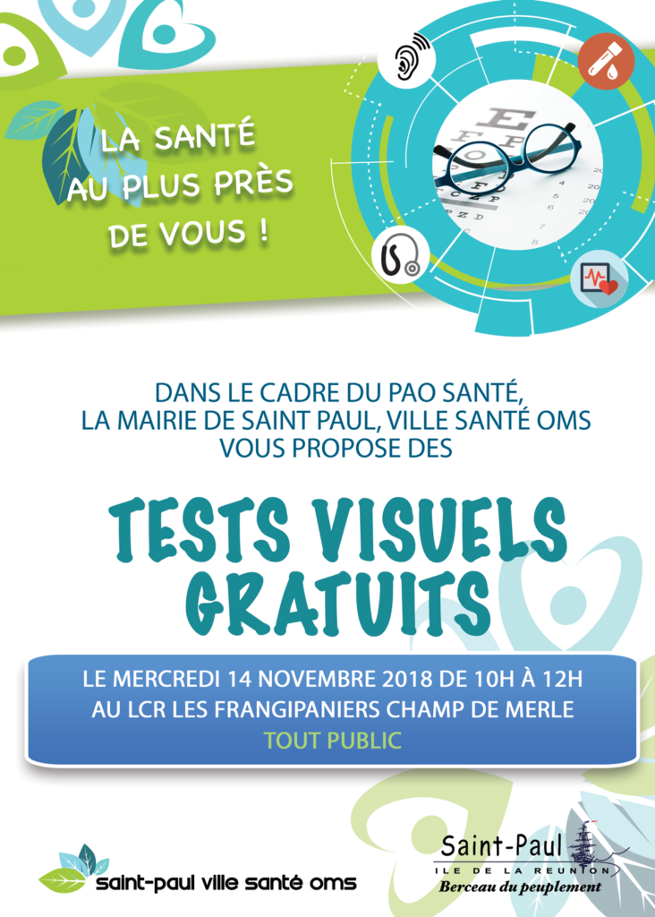 Des tests visuels gratuits à Champ de Merle pour tout public