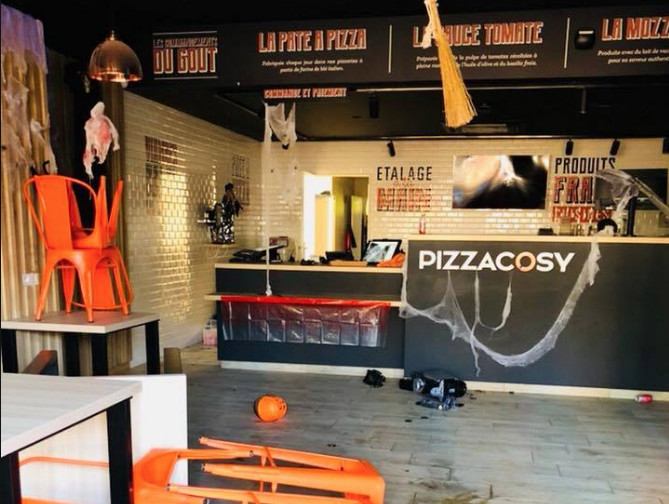 Chaudron : Réouverture de la pizzeria saccagée et son gérant remercie les habitants du Chaudron