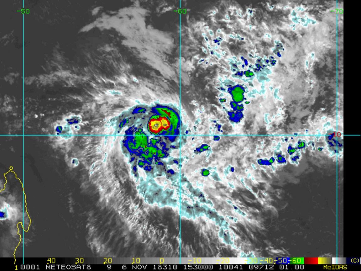 JTWC de 16h: Ralentissement de la dépression tropicale 03S à 1320 km de la Réunion
